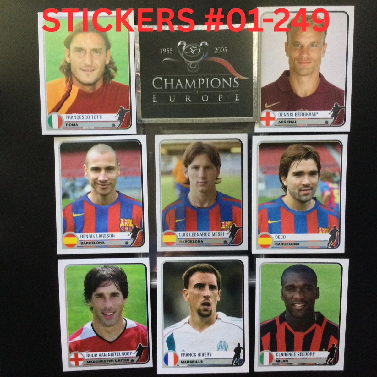 2005 Panini Champions of Europe 1955-2005 - Alessandro Del Piero