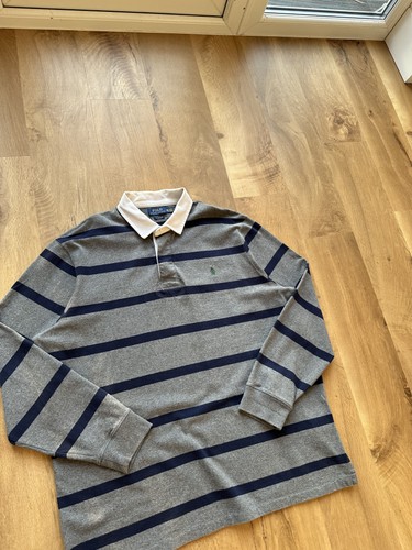 Vintage Ralph Lauren rugby shirt top (2) - Picture 2 of 7