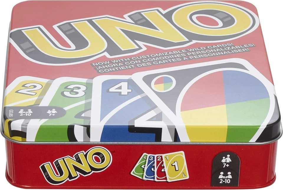 UNO Card Game for Kids, Adults & Family Night Parties & Travel, 2 to 10 Players - Image 2 of 4