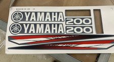 For Yamaha 200HK Påhengsmotor Graphics/Sticker Kit Anti-UV Top Cowling Not Fade