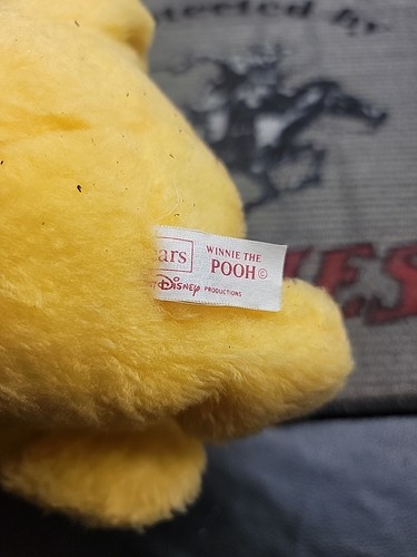 Winnie the Pooh Walt Disney Plush Bear From Sears /0725-gw3 - Picture 4 of 6