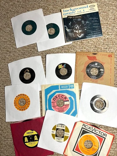 RARE LOT vinyl 45's 50's 60's Rock & Roll Jazz Pop w/Sam Cooke Elvis Presley