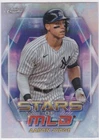 AARON JUDGE New York Yankees 2023 TOPPS CHROME STARS OF MLB Baseball INSERT CARD