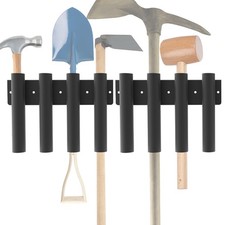 8-hole Shovel Holder For Truck Shovel Mount Metal Trailer Tool Rack 2 Groups