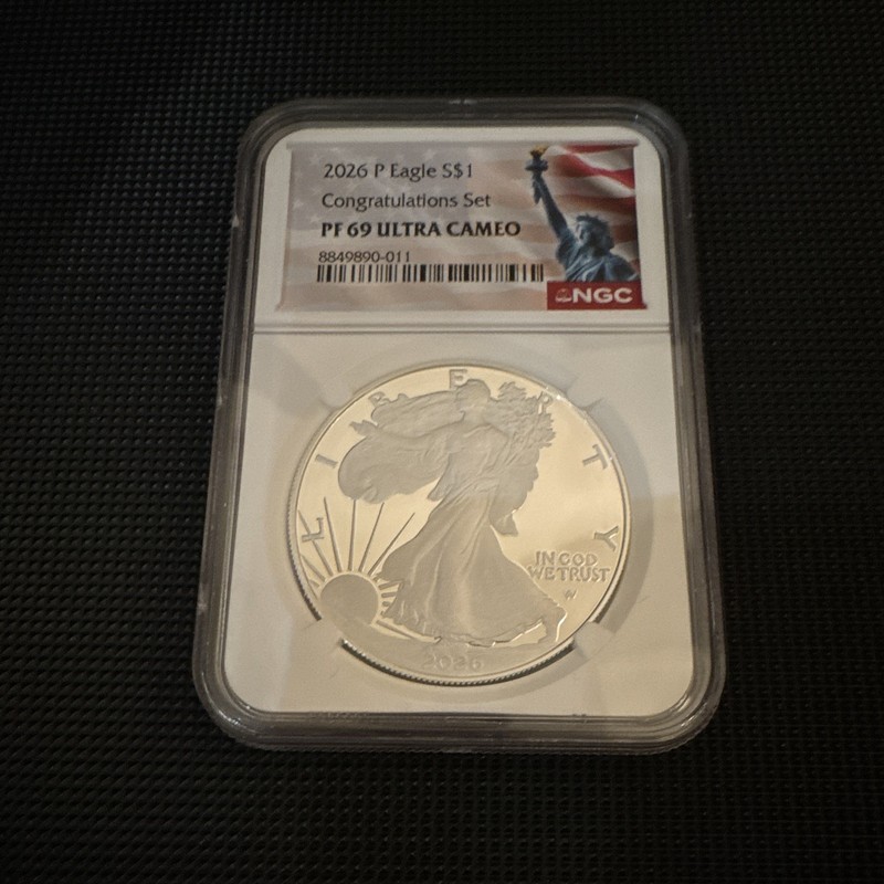 United States Mint 2026-P Eagle 250th Anniversary Congratulations Set