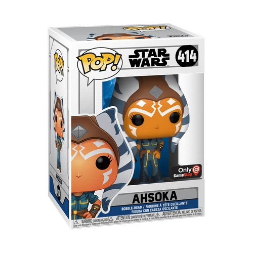 Funko POP! Star Wars The Clone Wars Ahsoka #414 GameStop Exclusive Vinyl Figure