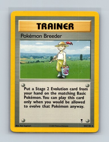 Pokemon Breeder Rare Legendary Collection 102/110 LP