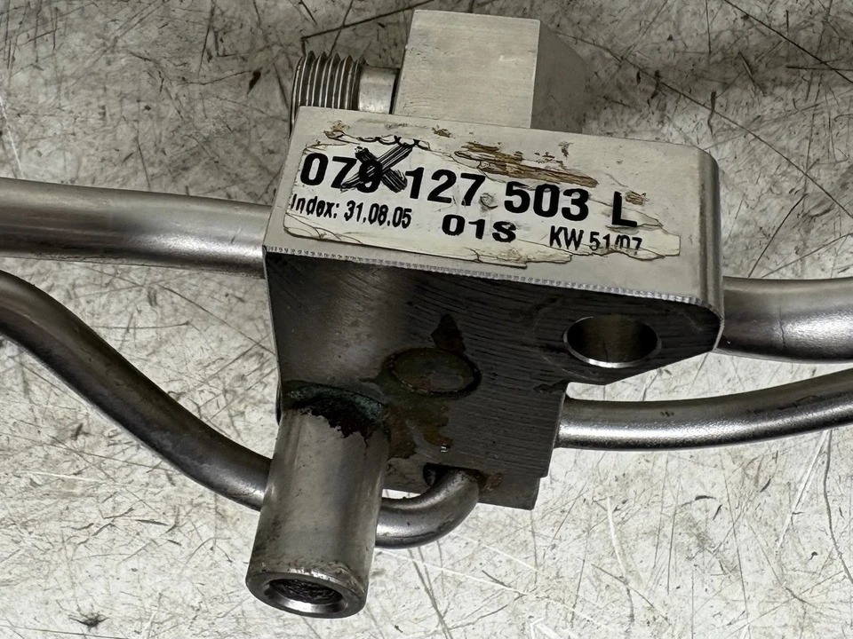 Bomba de combustível de alta pressão 7-11 Audi A6 A8 RS4 S5 4.2L V8 B7 C6 D3 B8 4L OEM J123 - Imagem 3 de 4