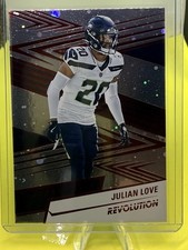Panini Revolution 2025 Julian Love Cosmo #183 Seattle Seahawks NFL Football