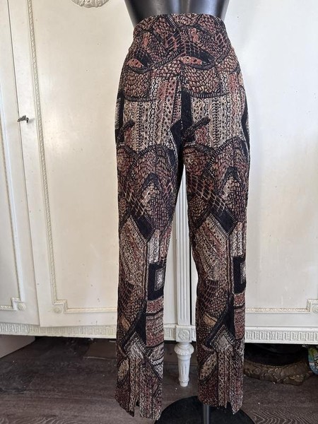 Women Joseph Ribkoff Trousers Brown Viscose M