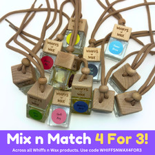 Car Air Freshener Hanging Mini Bottle Diffuser Oil Long Lasting Scent