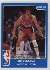 1983 Star NBA All-Star Game Jim Paxson #20 6o3