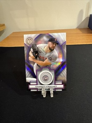2026 Topps Tribute Garrett Crochet Stamp of Approval Relic Purple SOA-GC /75