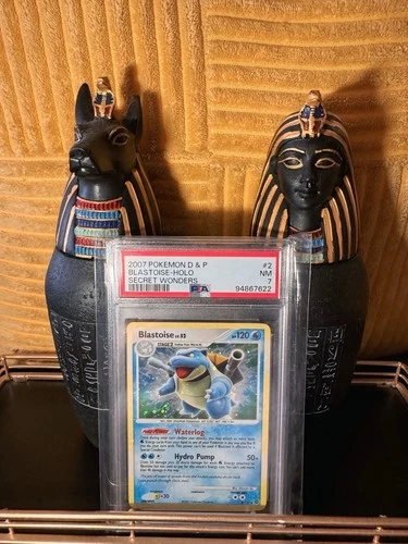 Blastoise Secret Wonders Holo PSA 7