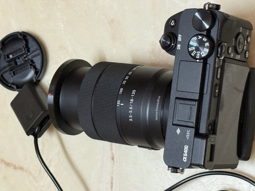 Sony Alpha a6400 Mirrorless Camera W/ Sony E 18-135mm f/3.5-5.6 OSSLens - Picture 5 of 12