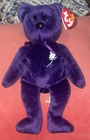 Rare Vintage 1997 Princess Diana Ty Original Beanie Baby Bear W/ Hang Tag - NMT