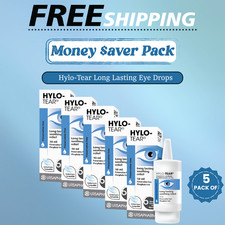 Hylo-Tear Long Lasting Eye Drops 10ml   PACK OF 5-EXP-04/2028