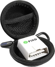 Casematix OBD Carry Case Compatible with FIXD OBD2 Bluetooth Car Diagnostic Tool