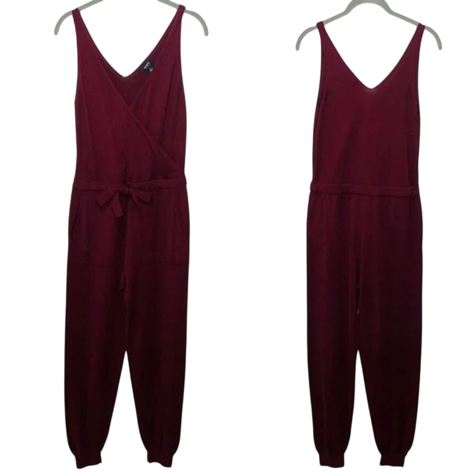 Alfani para mujer 1 pieza Mono de punto pijama rojo XS $59 Foto 2 de 4