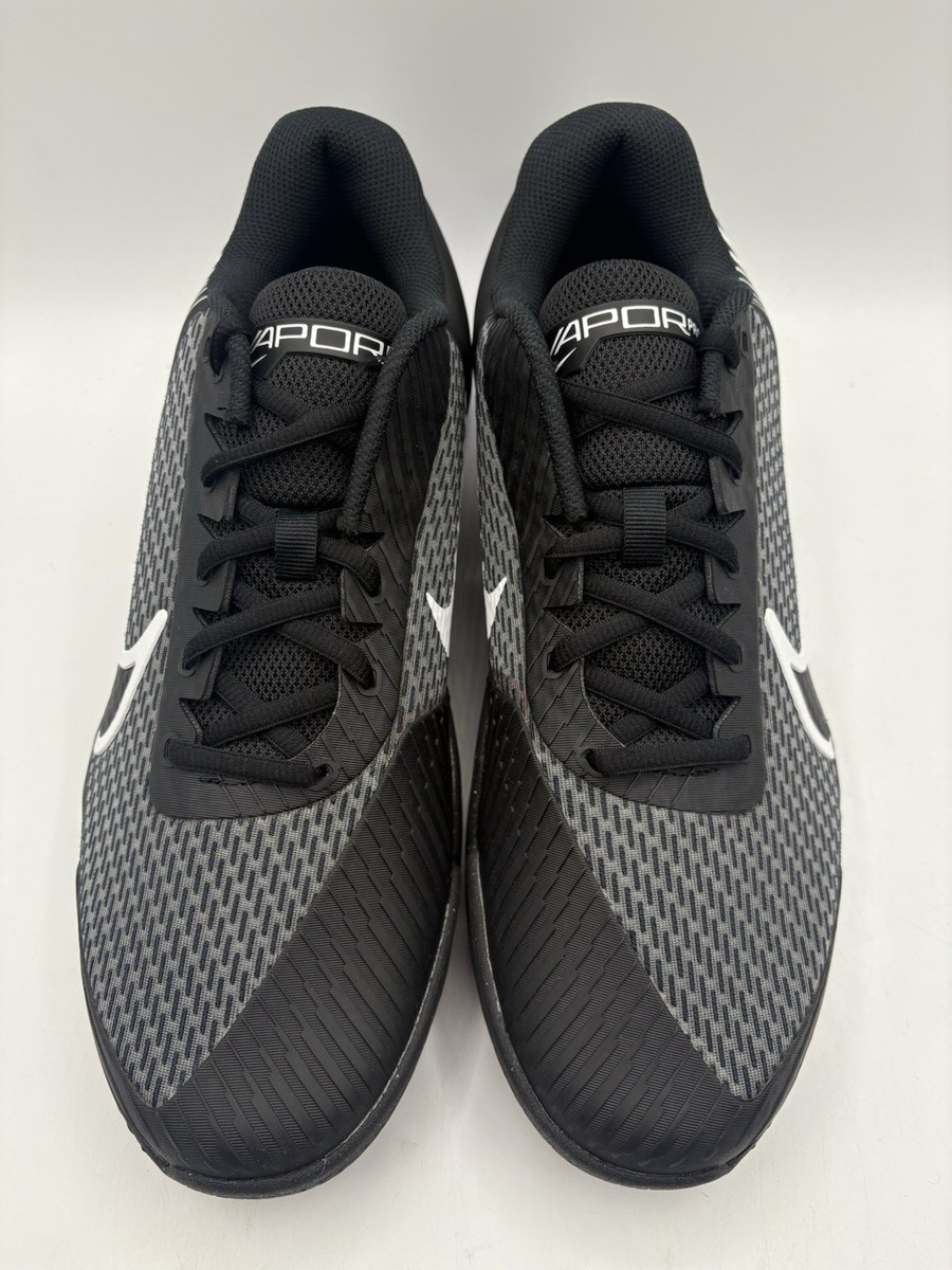 Size 13 - NikeCourt Air Zoom Vapor Pro 2 HC Black White for