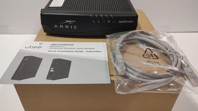  Open Box  ARRIS Touchstone Telephony Optimum Modem (TM1602)