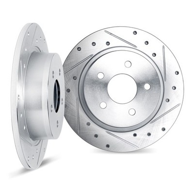 Dynamite Friction Disc Brake Rotor Set for Explorer, Mustang+More 7002-54213