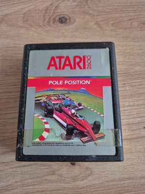 Atari 2600 Spiel - Pole Position (Silverlabel)  Modul