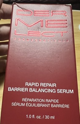 NIB Dermelect Rapid Repair Barrier Balancing Serum 1 Fl Oz