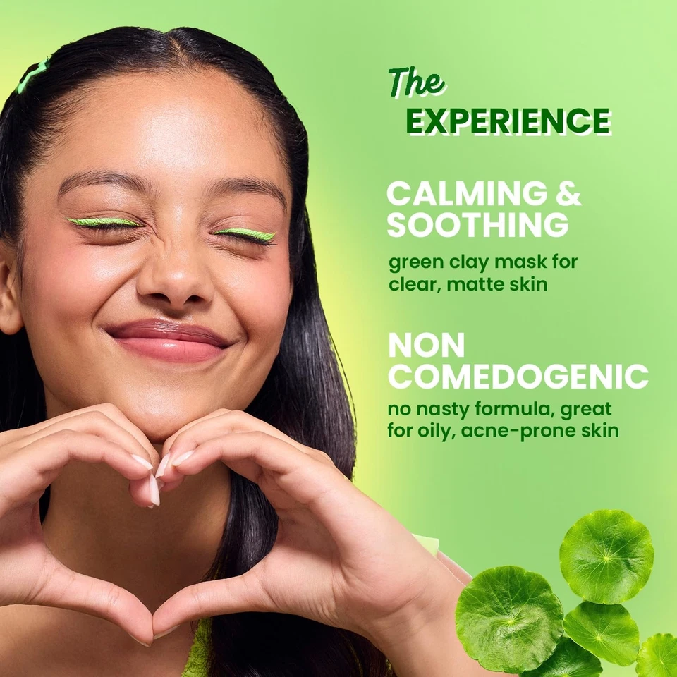 Dot & Key A cne Defence Green Clay Face Mask With Salicylic For Dark Spots85gm; - Image 2 of 4