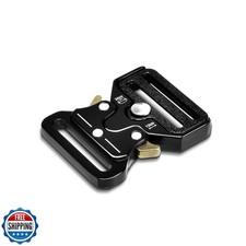 1-1/4 Inch Tactical Buckle Replacement, Metal Heavy Duty Tactical Belt Buckle