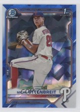 2021 Bowman Chrome Draft Sapphire Edition Micah Ottenbreit #BDC-170 0b5f