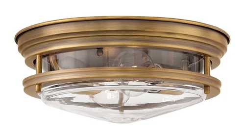 Hinkley Hadley 12" Wide Brushed Bronze 2-Light Ceiling Light - Picture 3 of 5
