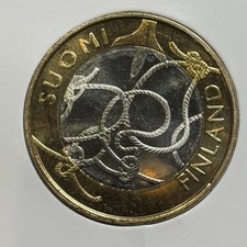 Finland 5€ 2011 Tavastia KM#161 Bimetal BU B2915