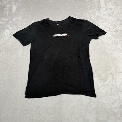Nike Kobe Undefeated Shirt Mens Medium Black Dri-Fit Basketball Tee Mamba Logo
