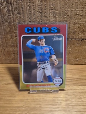 2024 Topps Heritage Nico Hoerner Chicago Cubs #280 Chrome /699