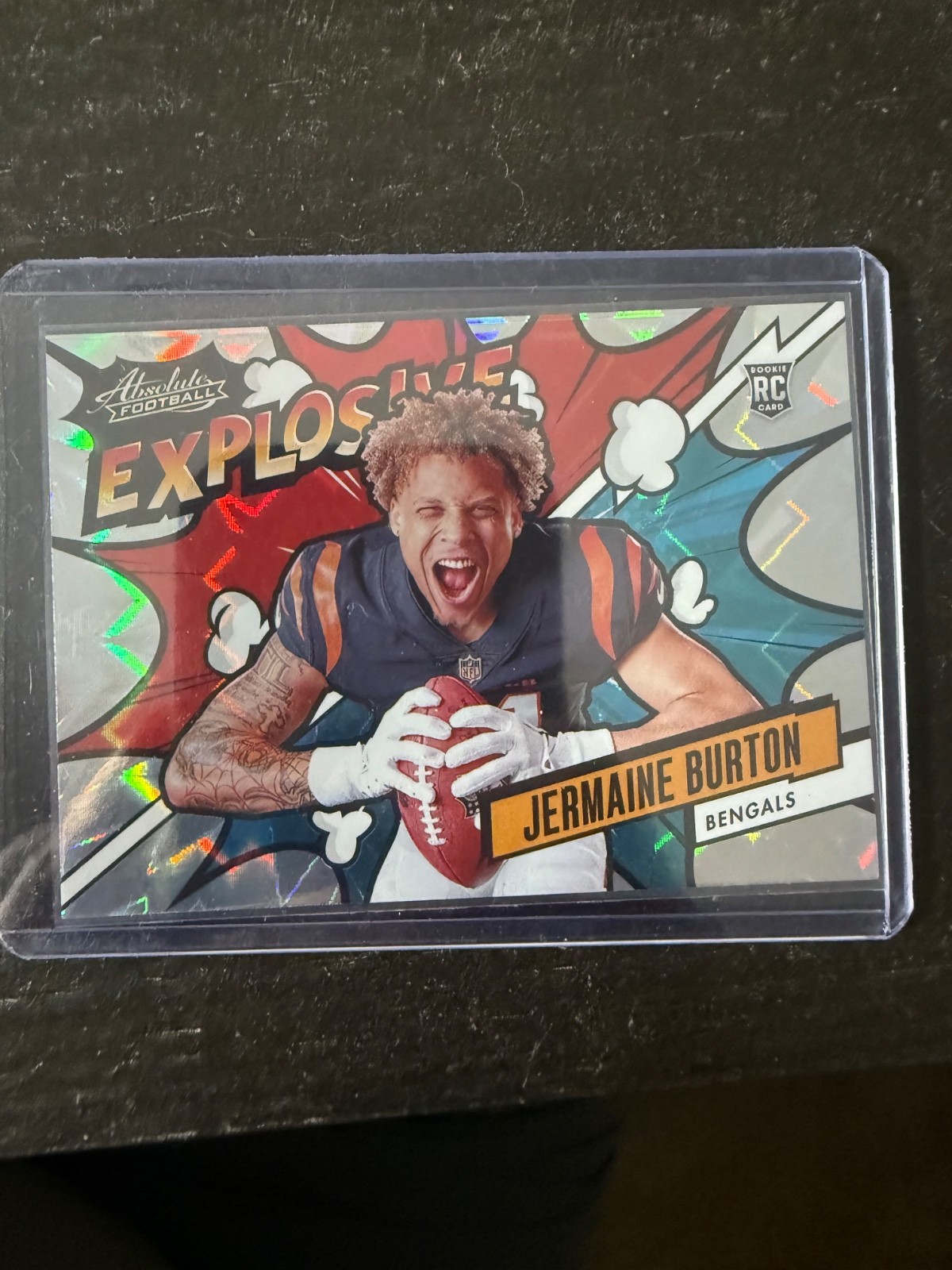 2024 Panini Absolute - Explosive Jermaine Burton #EX-JBN (RC)