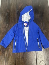 Hunter Boys Girls Blue Hoodie Windbreaker Lightweight Jacket Size 2 Toddler