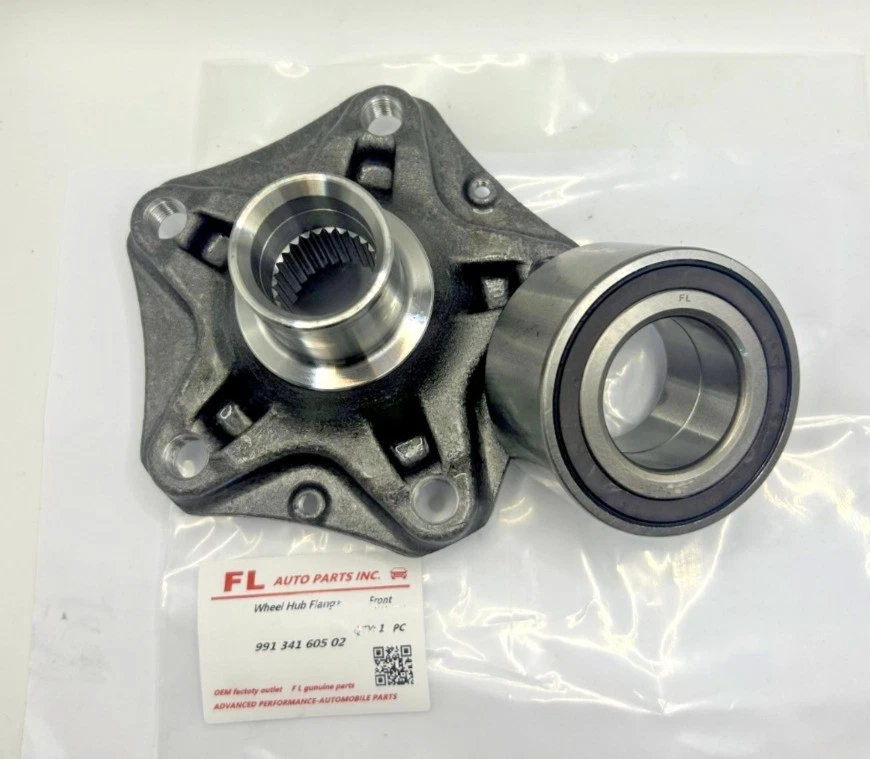 For Porsche Boxster RWD 2005-2016 Front & Rear Wheel Hub & Bearing Assembly 2Set - Image 3 of 4