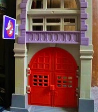 Vintage The Real Ghostbusters Firehouse Door ...