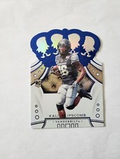 Kalija Lipscomb 2020 Chronicles Draft Picks Crown Royale Blue Parallel Rookie SP