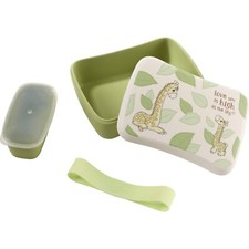 NEW Precious Moments Love You As High As The Sky Bamboo Silicone lunch Bento Box