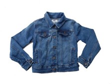 Girls Old Navy Denim Jacket Size Small 6 7 Blue Jean