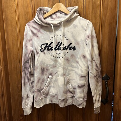 Hollister Tie Dye Hoodie Small Used but In Good Condition
