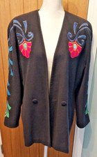 Ladies Wool Coat By Laurél - Lined - Size 40 - Smart