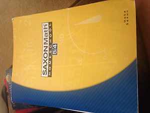 Saxon Math 5/4, 3rd Edition Home - Paperback, by SAXON PUBLISHERS ...