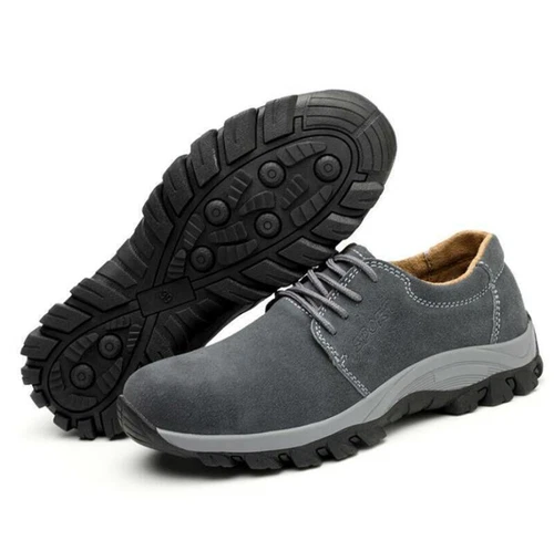 Mens Slip On Composite Toe Work Safety Hiking Welding Casual Ankle Shoes - Picture 8 of 14
