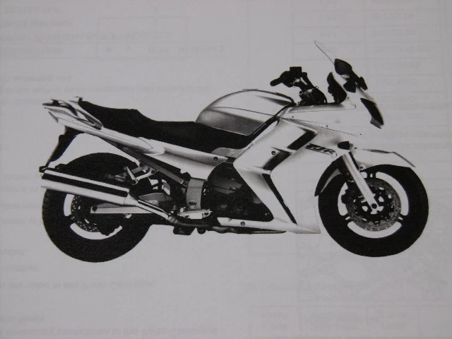Yamaha fjr 2024 1300 2002