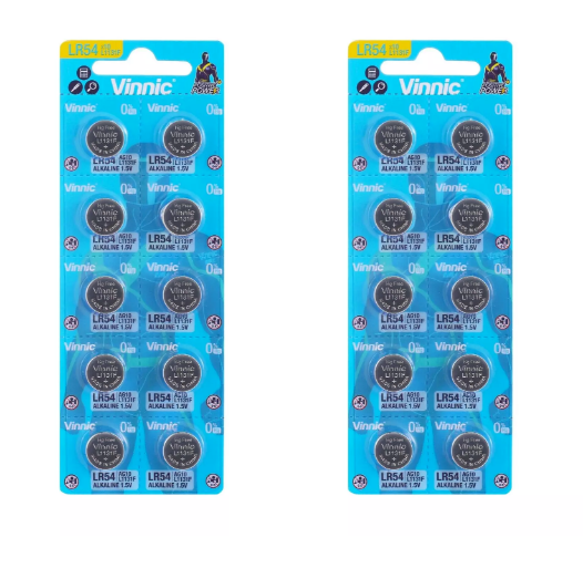 Vinnic IEC LR54 (10 Stk., AG10, 65 mAh), Batterien + Akkus - Image 5