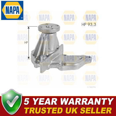 #ad NAPA Water Pump Fits Ford Focus Fiesta 1.2 1.4 1.6 1.7 YS6G8591A2C GBP 26.25
