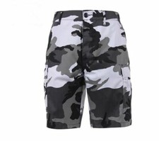 URBAN CAMO CITY CAMOFLAGE ROTHCO 65215 MENS BDU COMBAT CARGO SHORTS S TO 3X